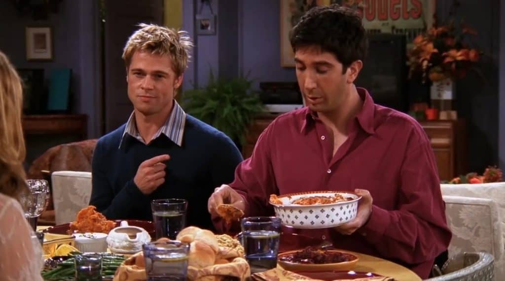 Cena do seriado Friends
