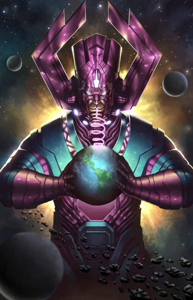 Galactus, personagem da Marvel derrotaria Capitã Marvel