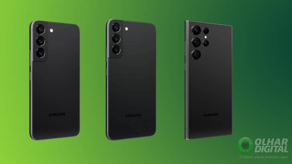 Design da família Samsung Galaxy S22 se diferencia em detalhes