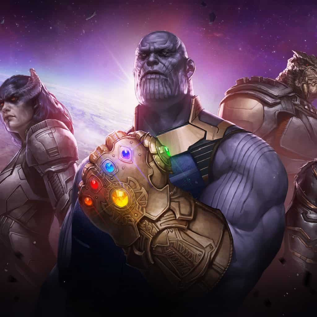 Thanus, um dos personagens da Marvel que derrotariam a Capitã Marvel