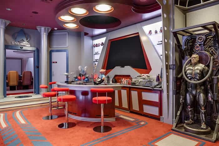 Casa inspirada em Jornada nas Estrelas (Star Trek) que pode ser construida com o prêmio da Mega da Virada