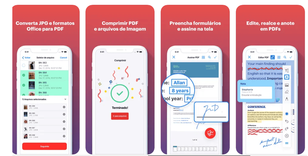 ILovePDF é um aplicativo de assinatura digital
