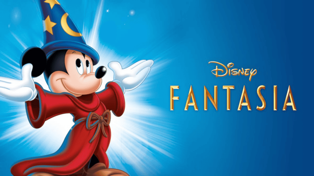 Mickey Mouse em Fantasia, uma das melhores animações da Disney