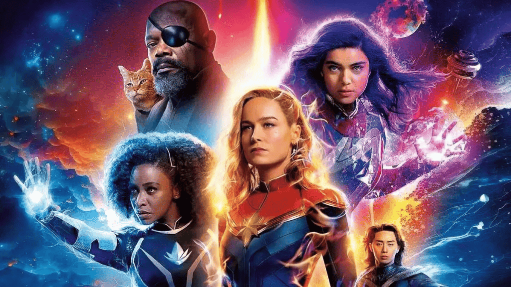 Apesar da expectativa, As Marvels estão e segundo na lista dos piores filmes da Marvel