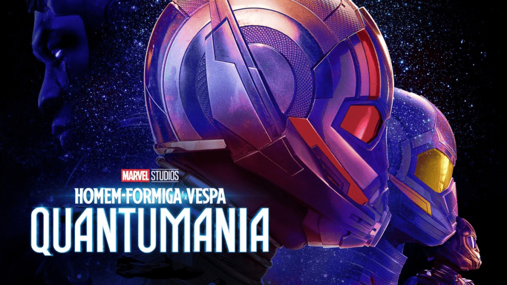 Poster de Quantumania, que ocupa o topo como um dos piores filmes da Marvel