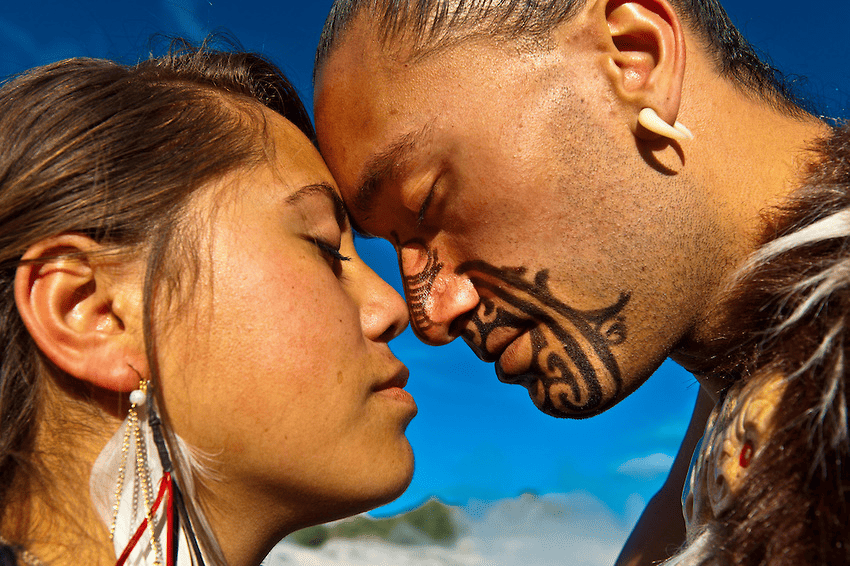Cumprimento da cultura maori