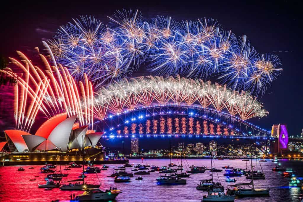 Ano Novo em Sidney