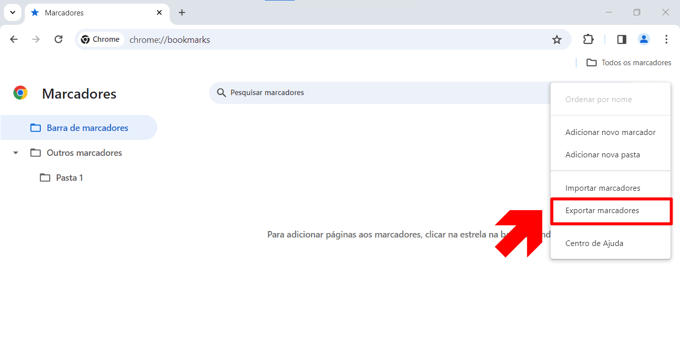 x5 - Como exportar favoritos do Google Chrome - Copia