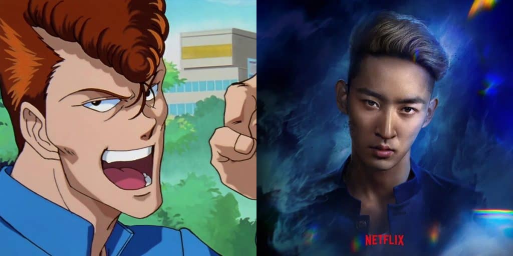 Kuwabara de Yu Yu Hakusho no anime e no live action