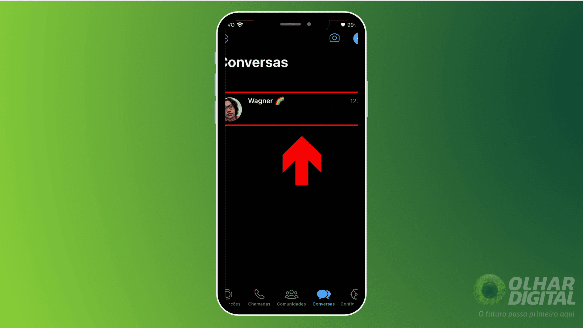 2 - Como excluir um contato no WhatsApp pelo iphone