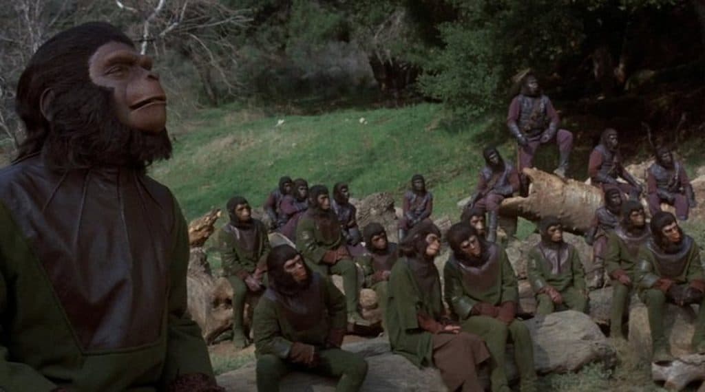 Batalha do Planeta dos Macacos (1973) via 20th Century Fox/reprodução