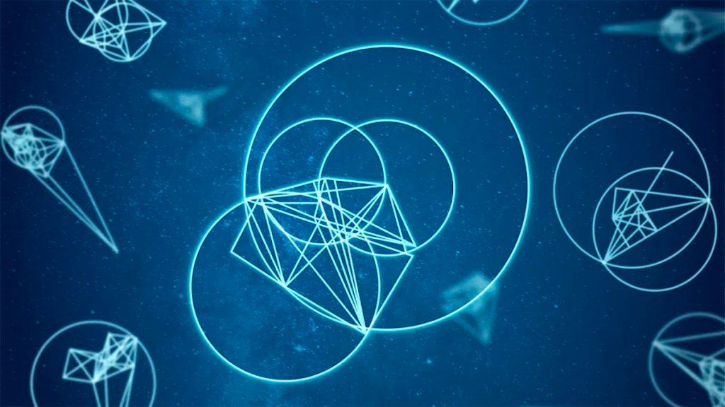 Ilustração de geometria