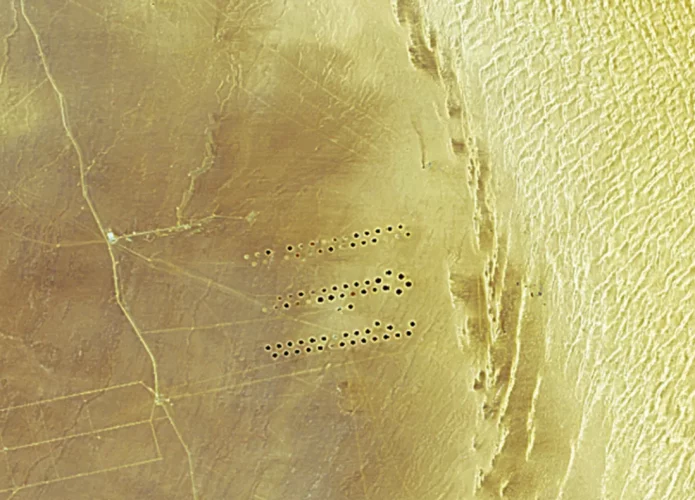 “Círculos de vida”: el megaproyecto libio se puede ver desde el espacio