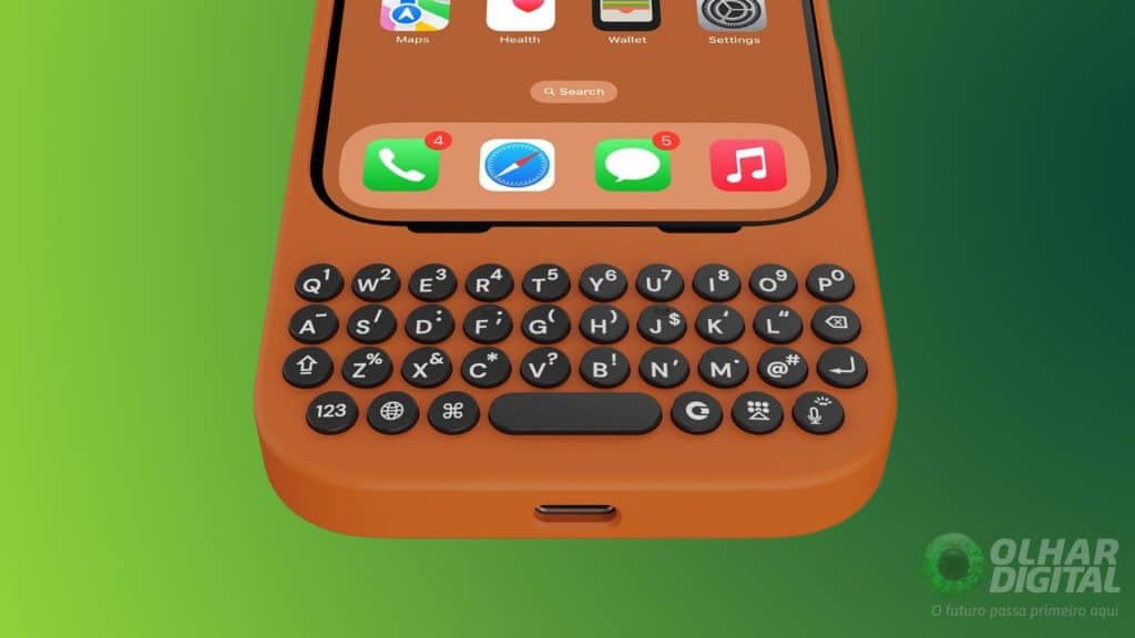Clicks: capinha com teclado para iPhone