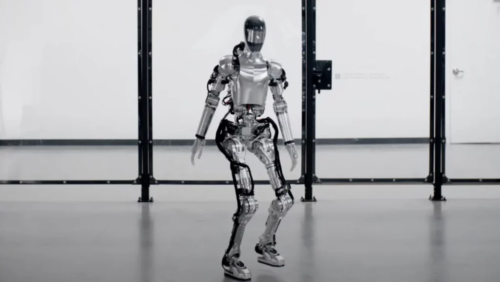 A BMW firmou um acordo comercial para usar robôs humanoides Figure 01 em sua fábrica na Carolina do Sul, EUA.