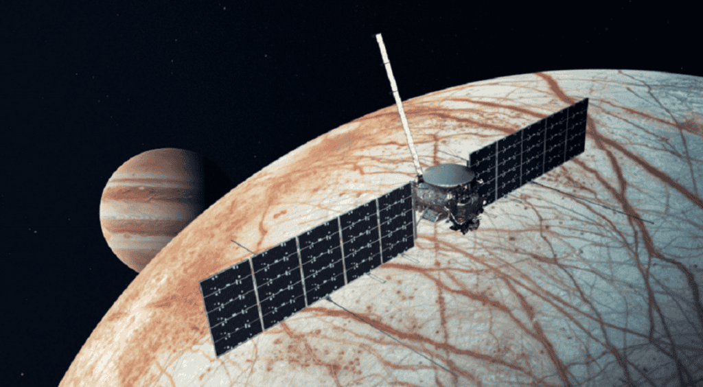 A Europa Clipper será lançada em outubro de 2024 (Crédito: JPL-NASA)