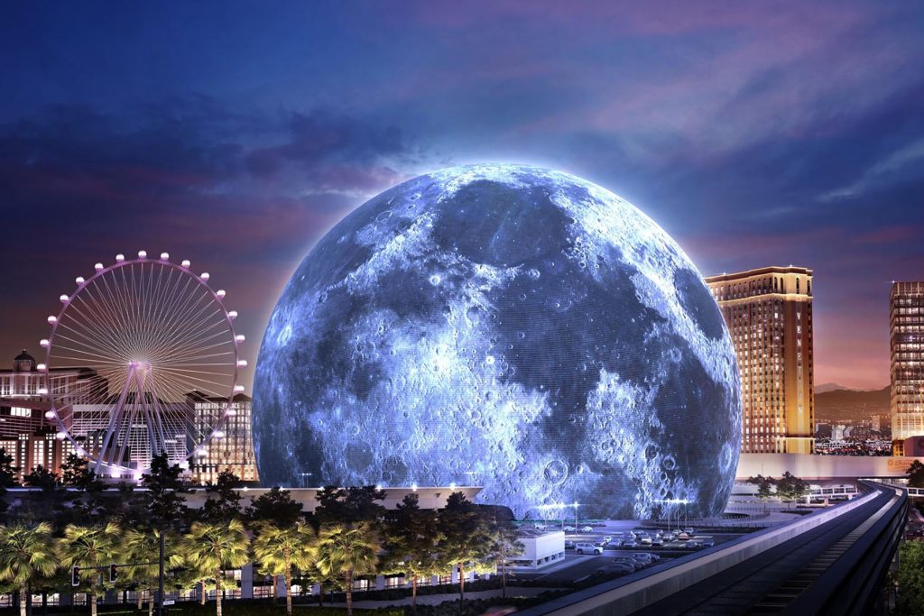 The Sphere, casa de shows de Las Vegas (EUA)
