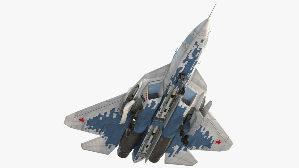 Sukhoi Su-57, modelo de avião de caça russo