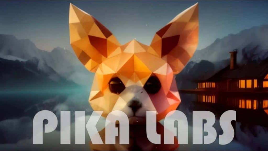 Reprodução de tela do Pika Labs e o Pika AI