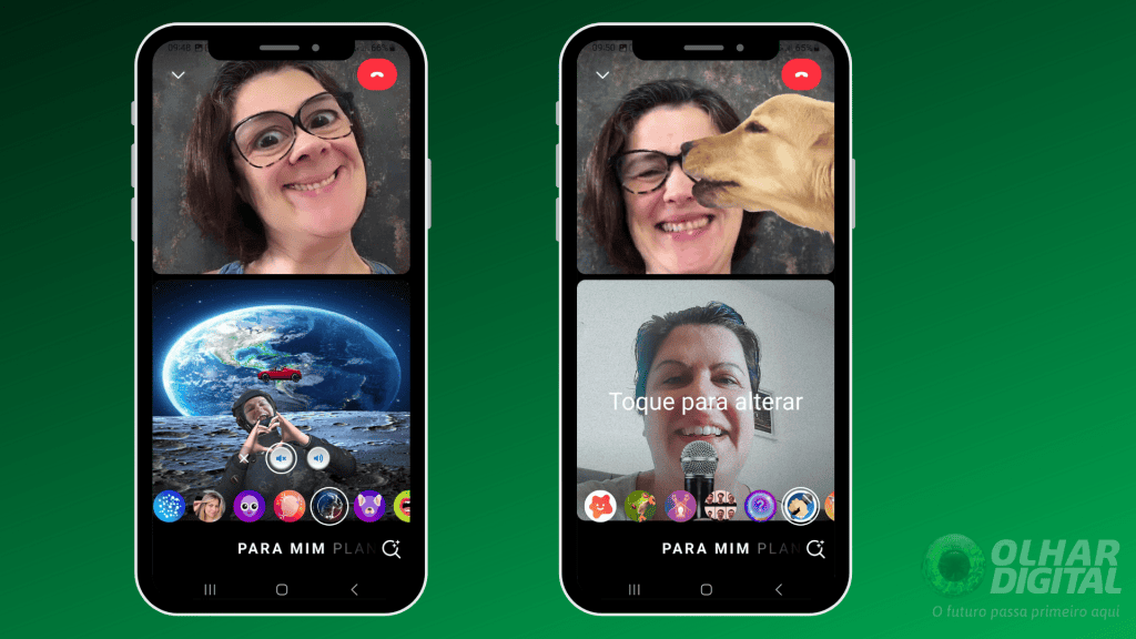 Filtro para ligação de vídeo