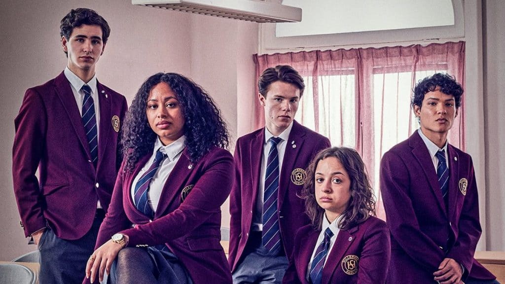 Elenco da série Young Royals, que nao terá 4ª temporada na Netflix