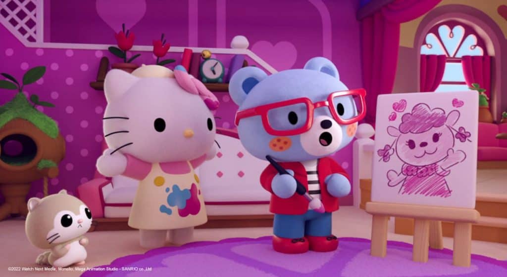 Hello Kitty Super Style via Max/Sanrio/reprodução