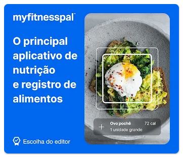imagem do app MyFitnessPal no Google Play Store