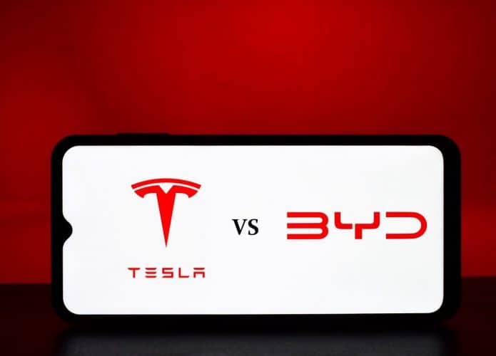 BYD desbanca Tesla e continua ganhando terreno no mercado