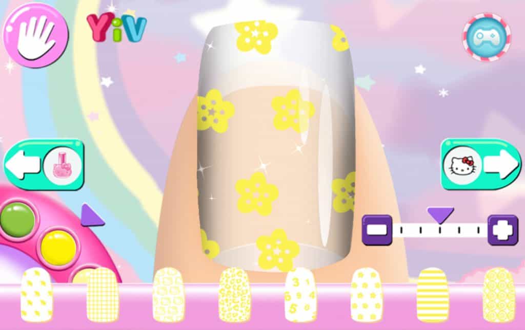 Game Salão de beleza Hello Kitty