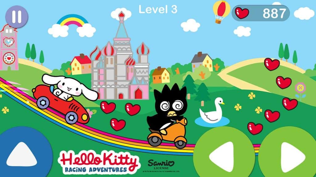 Hello Kitty Racing Adventure, um dos jogos para PC da personagem da Sanrio