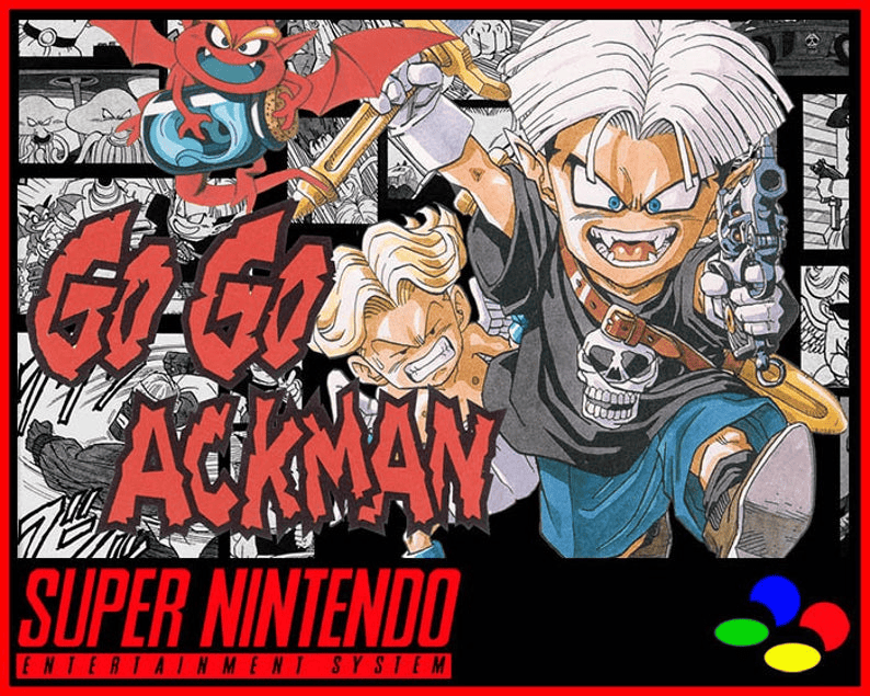 go go ackman é um dos jogos de akira toriyama