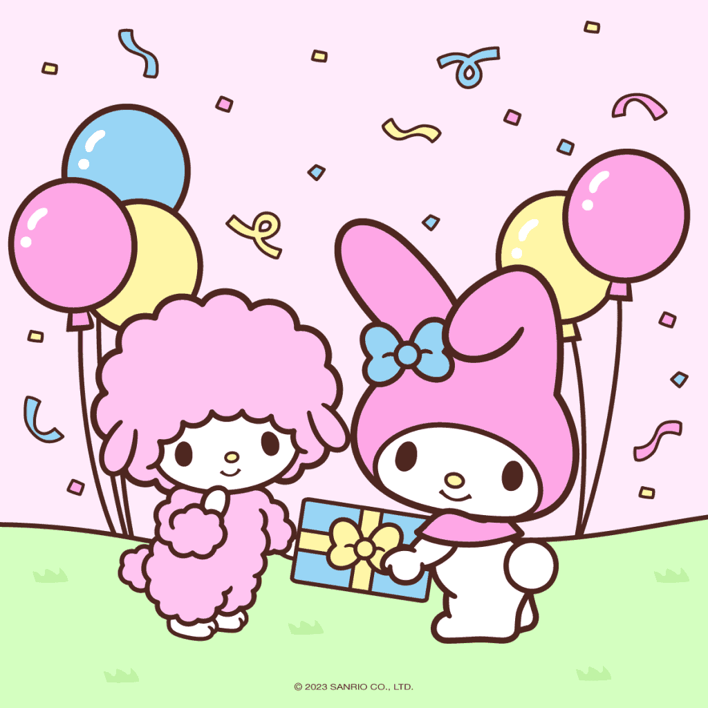 My Sweet Piano, um dos personagens amigos de Hello Kitty e sua turma