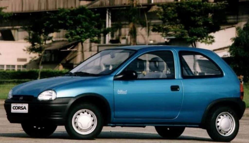 Um dos carros populares da Chevrolet
