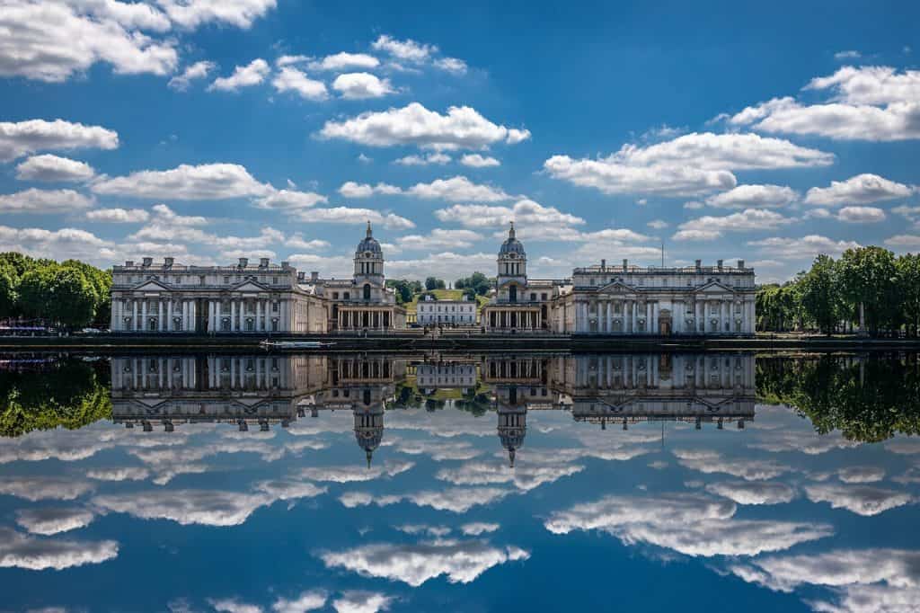 Old Royal Naval College, cenário de Bridgerton