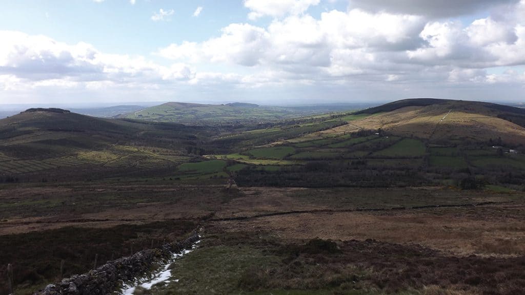Paisagem na Irlanda