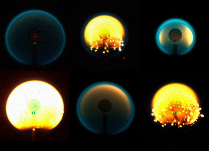 How does fire work in space? Ruetir