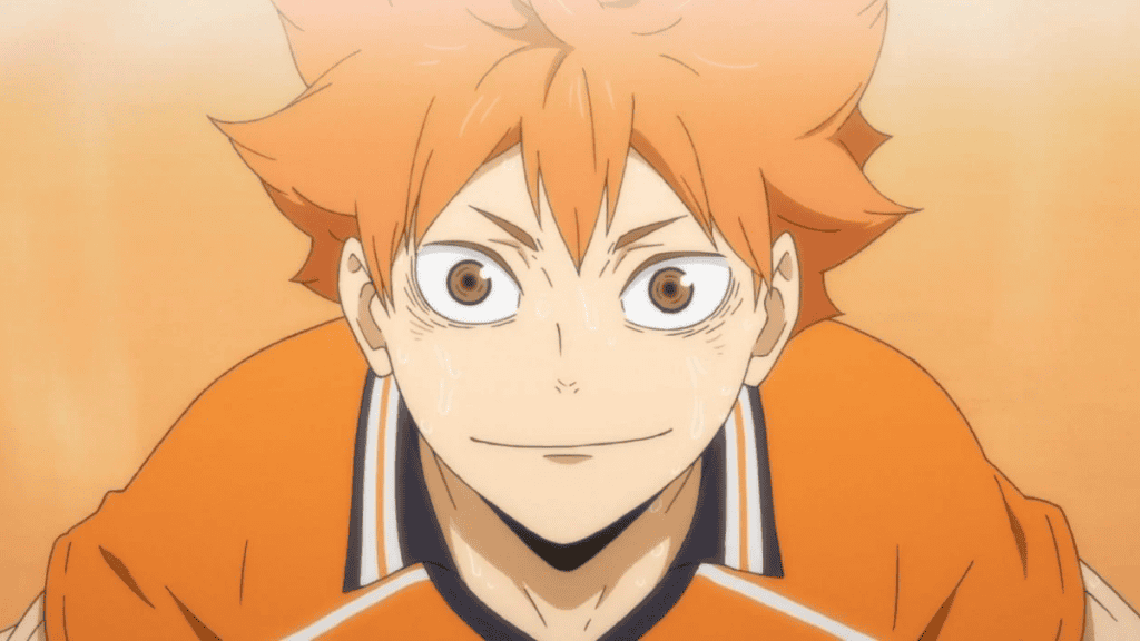 Shoyo Hinata do anime haikyuu!!