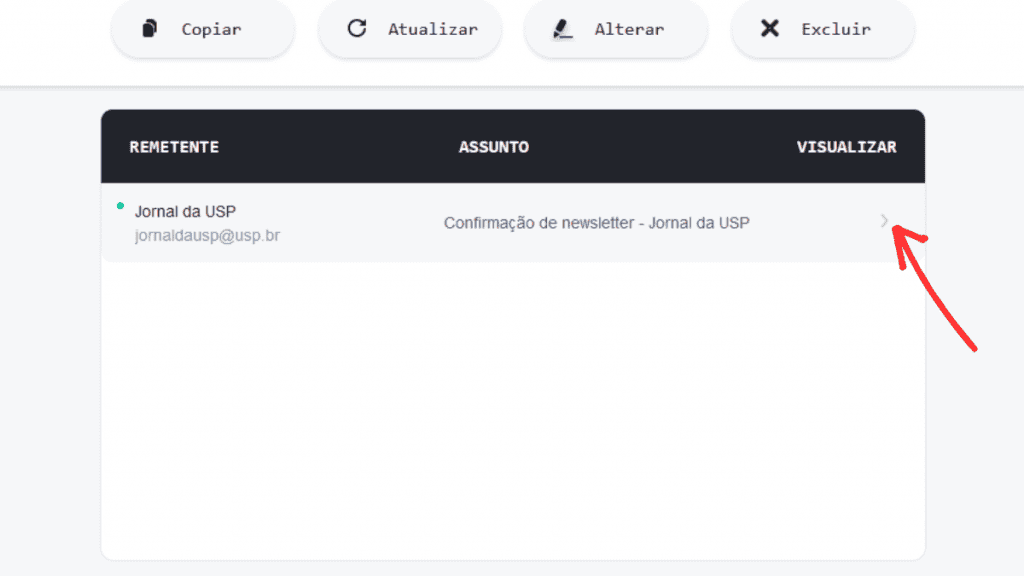 Temp Mail passo 4