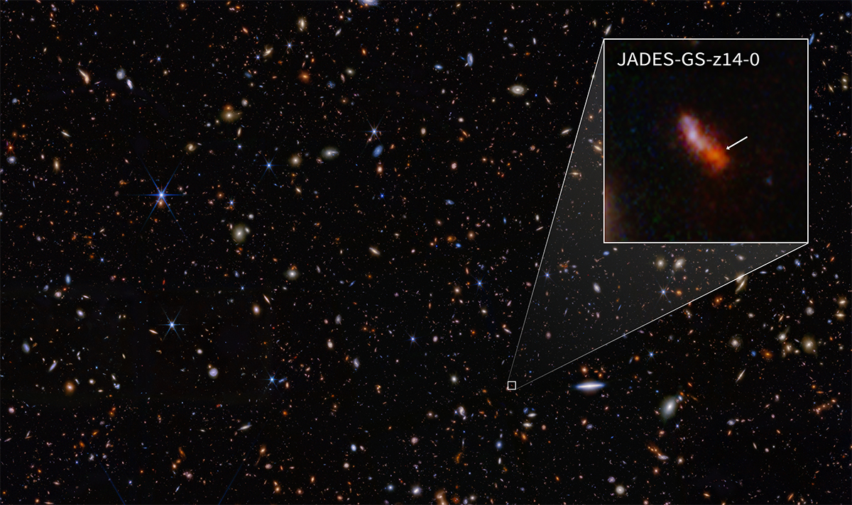 NASA's James Webb has discovered the oldest galaxy ever observed