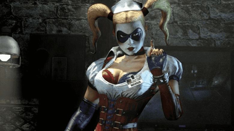 arlequina arkham