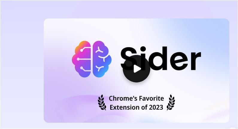 Print do Vídeo da Sider IA site