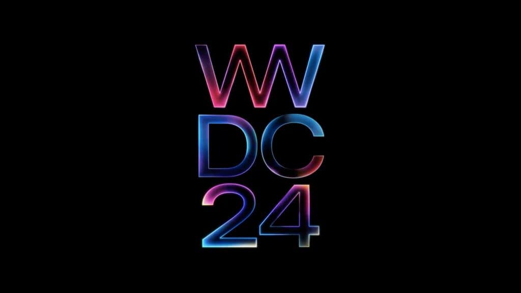 Imagem promocional do WWDC 2024