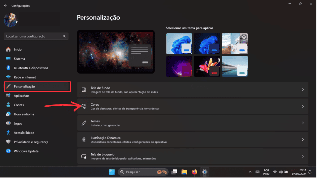 Forçar modo escuro no Chrome (Windows) passo 2