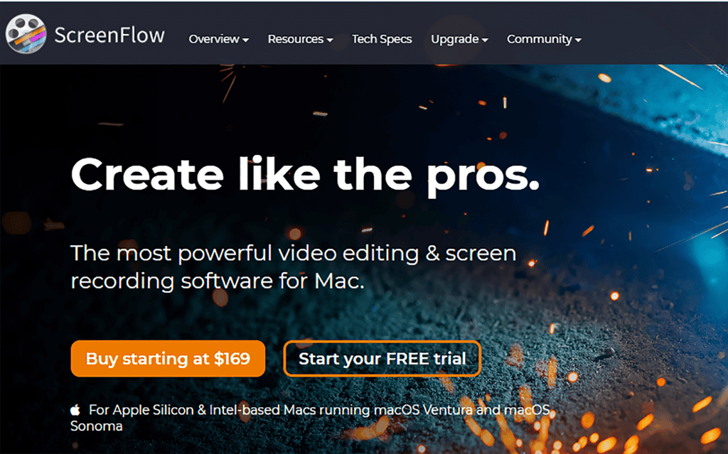 ScreenFlow, um gravador de vídeo muito bom para PC