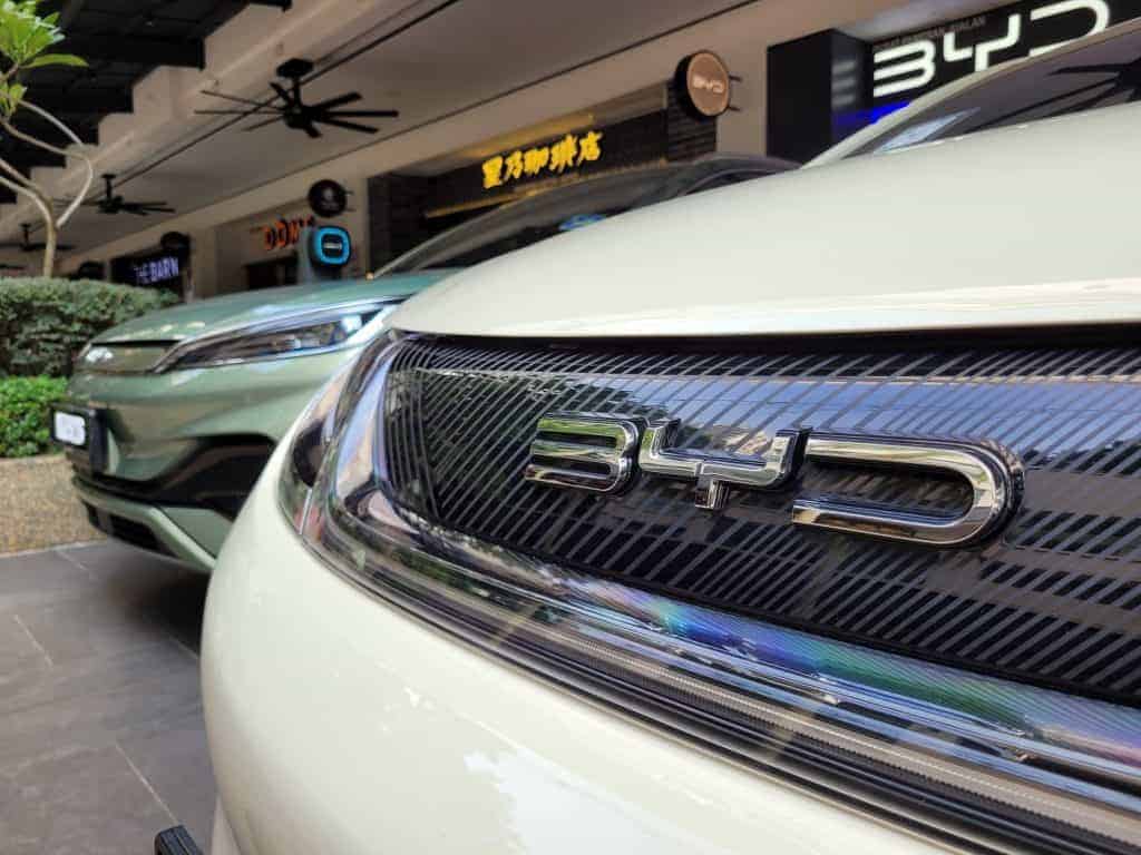 byd carros elétricos
