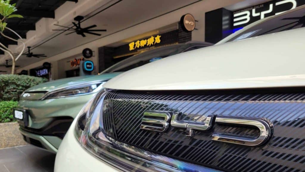 byd carros elétricos