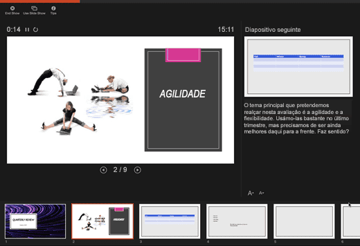 modo apresentação é um dos melhores recursos do powerpoint