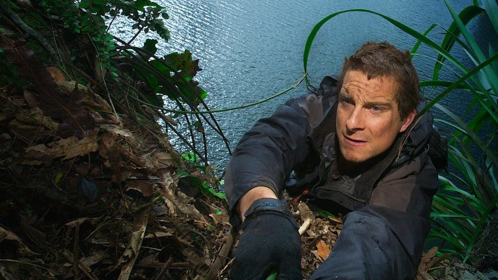 Bear Grylls em um dos melhores episódios de "À Prova de Tudo"em  Sierra Nevada
