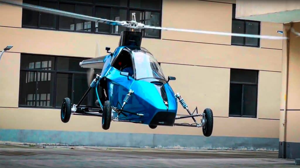 Carro voador Pegasus E em teste