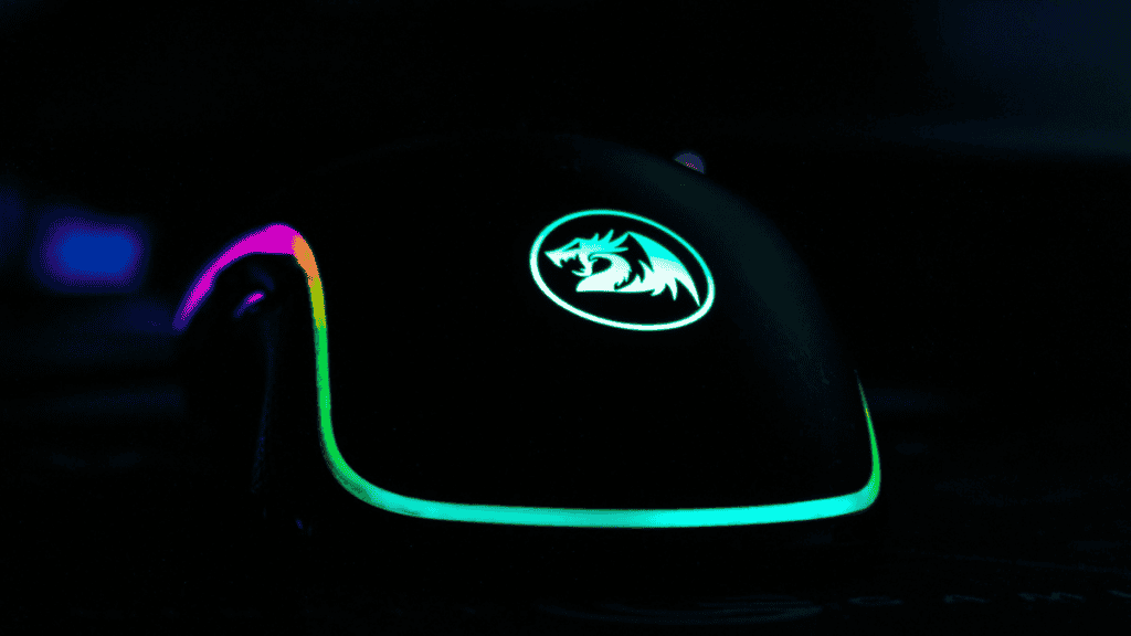 mouse gamer com led